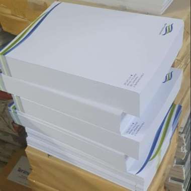 Kop Surat Perusahaan Full Colour Bahan HVS 100 gr + embos