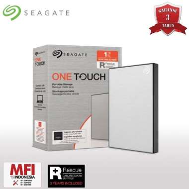 Seagate One Touch HDD Hardisk Eksternal 2TB SILVER