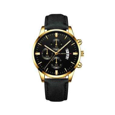 Jual Yazole Luxury Watch Fashion Gold Watches Waterproof Luminous Men S Watch Online Januari 2021 Blibli
