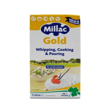 Millac gold cooking cream 1 lt / Millac roselle gold / Whipping cream