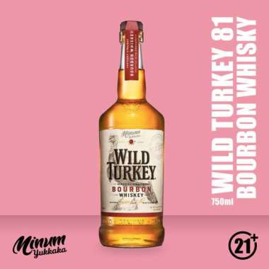 Wild Turkey 81 Bourbon Whisky 750ml