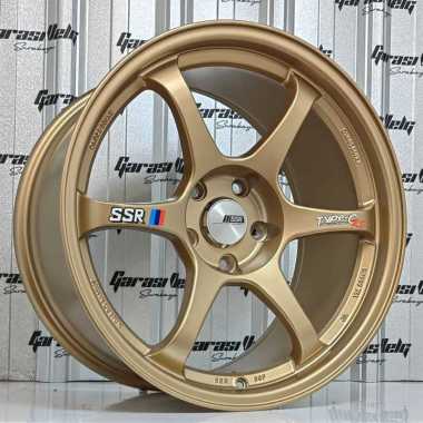 REP VELG SSR TYPE-C RING 18 GOLD VELG MURAH GARASI VELG SURABAYA