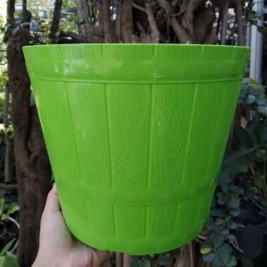 Unik Pot Bunga Alexish 101 Hijau 30  Pot Tanaman  Pot Plastik Limited