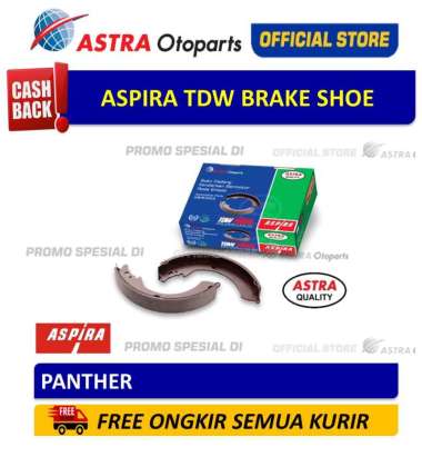 Brake Shoe Aspira TDW untuk Mobil: PANTHER
