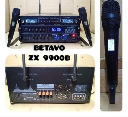 Betavo ZX 9900B Amplifier hitam