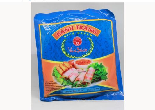 BANH TRANG Rice Paper Makanan Instant [400 g]