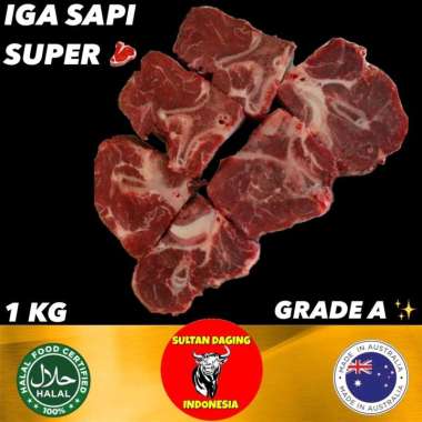 DAGING IGA SAPI SUPER GRADE A 1 KG IMPORT DARI AUSTRALIA/IGA SUPER 1KG/IGA SHORT RIBS 1KG/IGA SHORTR
