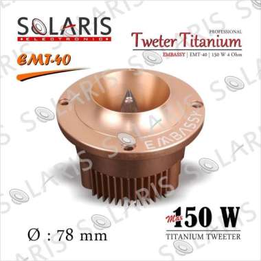 TWEETER TITANIUM EMBASSY EMT-40