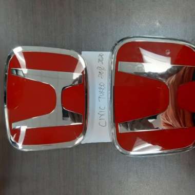 Emblem set mobil Honda CIVIC TURBO 2018 ON Multicolor