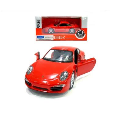 Welly 43661CW Porsche 911 991 Carrera S Diecast - Red