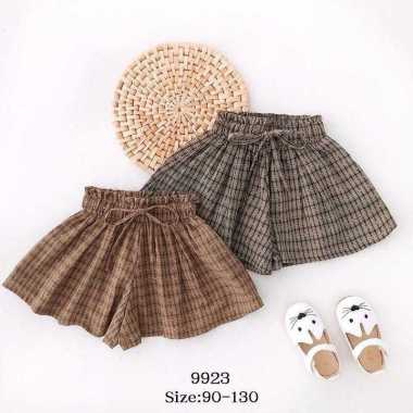 celana kulot pendek cewek Coklat