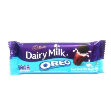 Promo Harga Cadbury Dairy Milk Oreo 60 gr - Blibli
