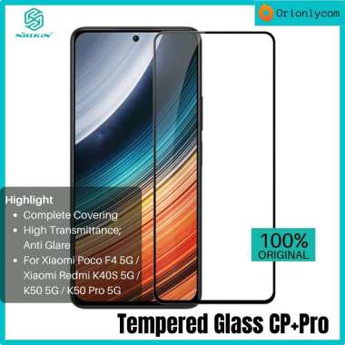 Tempered Glass Xiaomi Poco F4 5G / Redmi K40S / Redmi K50 / Redmi K50 Pro NILLKIN CP+Pro Screen Prot