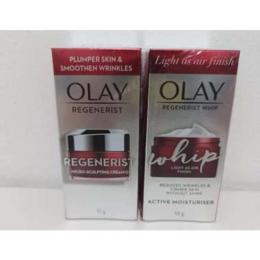 Paket 2pcs OLAY Regenerist Microsculpting Day + Whip 10gr - OLAY ANTI AGING
