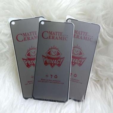 Tempered Glass Ceramic SPY Oppo Reno 4 - Anti Gores SPY Matte