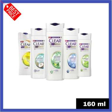 Promo Harga Clear Shampoo Ice Cool Menthol 160 ml - Blibli