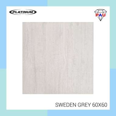 Keramik Lantai 60x60 PLATINUM SWEDEN - Grey Grey