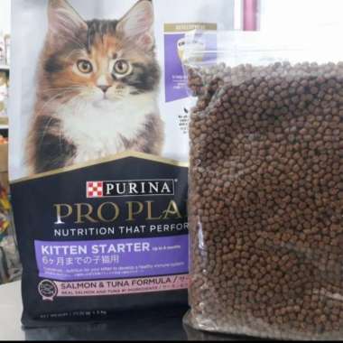 OEM PROPLAN KITTEN STARTER SALMON & TUNA 500GR REPACK PRO PLAN CAT KITTEN
