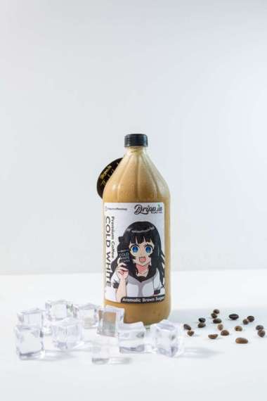 Big Cold White Coffee - Aromatic Brown Sugar Cold White Coffee