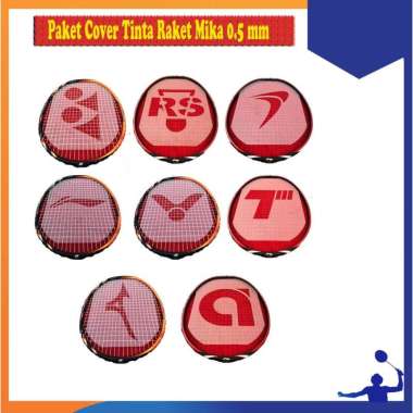 Badminton Cover Stencil Card Logo Raket Cetakan Senar Raket (Mika) TOALSON