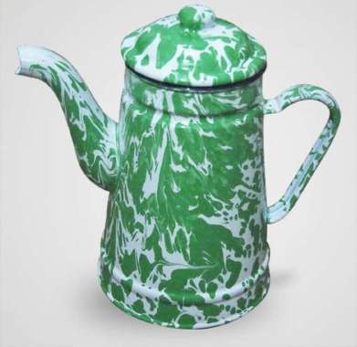 Teko angsa blurik - teko jadul - teko enamel blirik -teko loreng jadul