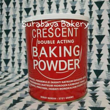 Baking Powder Crescent / Crescent Double Acting Baking Powder 2721gr