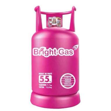Tabung Gas Bright Gas 5.5 Kg + Isi