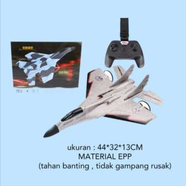 mainan pesawat terbang remote control rc led airplane mainan anak