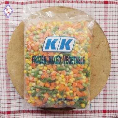 Sayuran Beku KK 1kg Frozen Mixed Vegetable