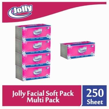 Tisu Jolly 250 sheet /1 DUS isi 48 pack