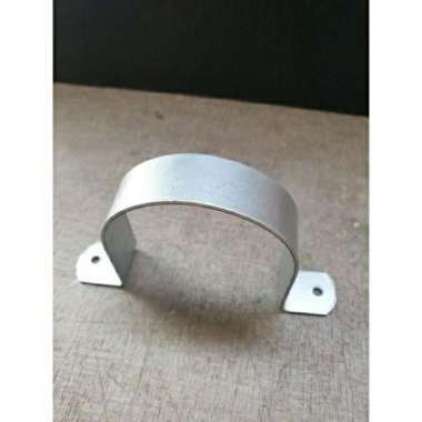 Klem Besi Klem Pipa 2" Plat Besi Tebal