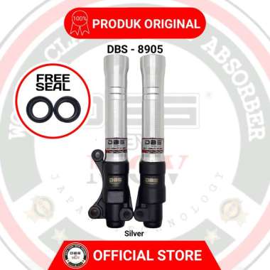Tabung Shock Depan DBS 8905 G Series Mio Sporty Mio Soul Mio J Mio GT Soul GT Fino Xeon GT125 SILVER