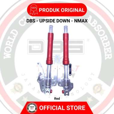 Shock depan DBS UPSIDE DOWN YAMAHA NMAX 155 RED