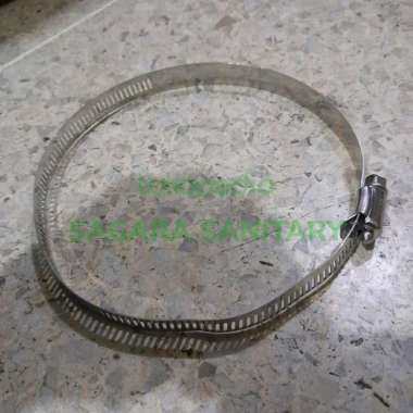klem stainless 5 inch / klem cerobong ac / klem cerobong asap / klem