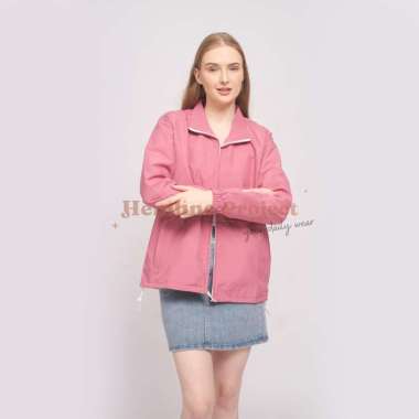 Elya Jaket Coach Wanita - Dust Pink M