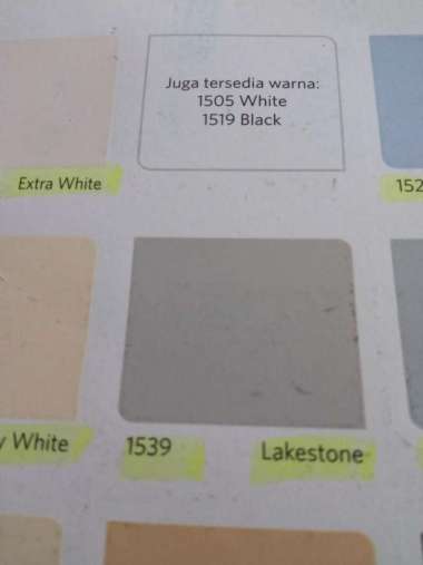 Cat Tembok 1539 Lakestone Qluc Abu-Abu 4.5 kg Interior Dinding Rumah