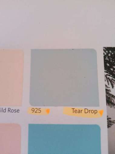 Cat Tembok 925 Tear Drop Abu Muda Vinilex 5 kg Interior Dinding Rumah