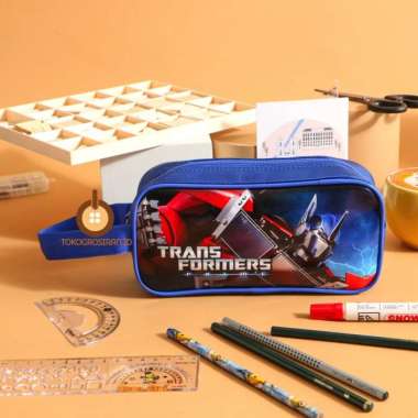 [DISKONN|ORIGINAL|TERBARUU] KOTAK PENSIL ANAK COWOK TRANSFORMER TEMPAT PENSIL ANAK SUPERHERO TERBAIK