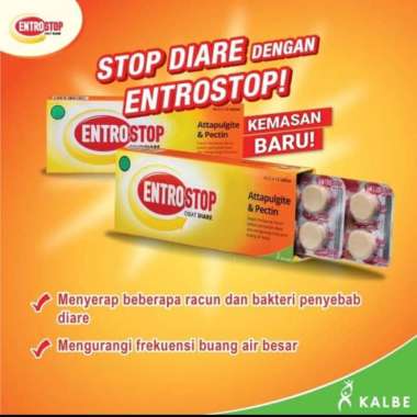 Entrostop Tab (1 kotak = 2 blister)