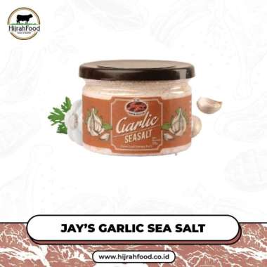 Jay's Garlic Sea Salt / Black Pepper Sea Salt / Garam Laut Garlic