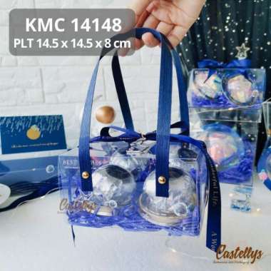 Kotak Mika KMC 14148 Mooncake Pia Nastar Kue Kering Bolu Hampers Natal