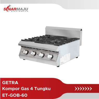 Kompor Gas 4 Tungku Getra ET-GOB-60 ETGOB60