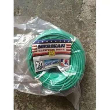 KABEL MOTOR SERABUT MERIKAN 5 WARNA Hijau