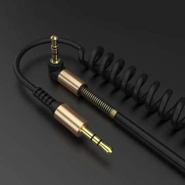 KABEL AUDIO SPRING AUX 3.5MM L JACK 1.5MM