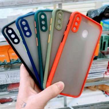 Case Samsung Galaxy M20 Case Dove Tranparent hard Casing