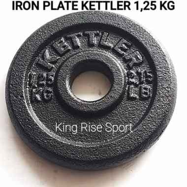 Piringan Barbel/ Iron Plate Kettler 1,25 Kg
