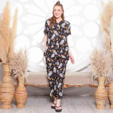Jual Rimas 90117 Kartun Kemeja Atasan Wanita Murah Februari 2020