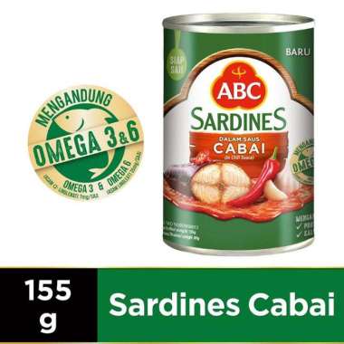 ABC SARDINES CHILI 155 GR