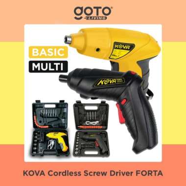 Kova Forta Cordless Screw Driver CK-48 Mesin Bor Tangan Obeng Baterai Eco Multi ukuran