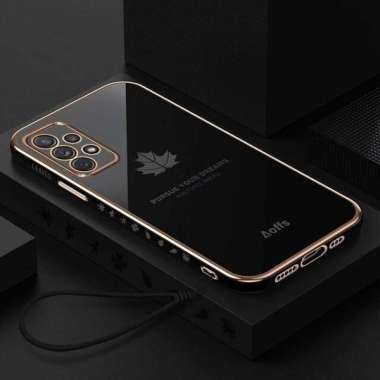 Promo Case Samsung A52s Softcase Silicon Elektro Plating Mewah Ungu